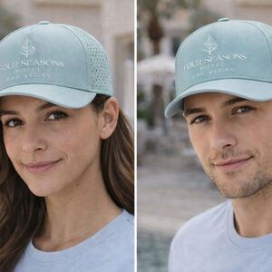 Four Seasons Hotel Las Vegas Seafoam Performance Hat Brand New Luxury Resort Cap
